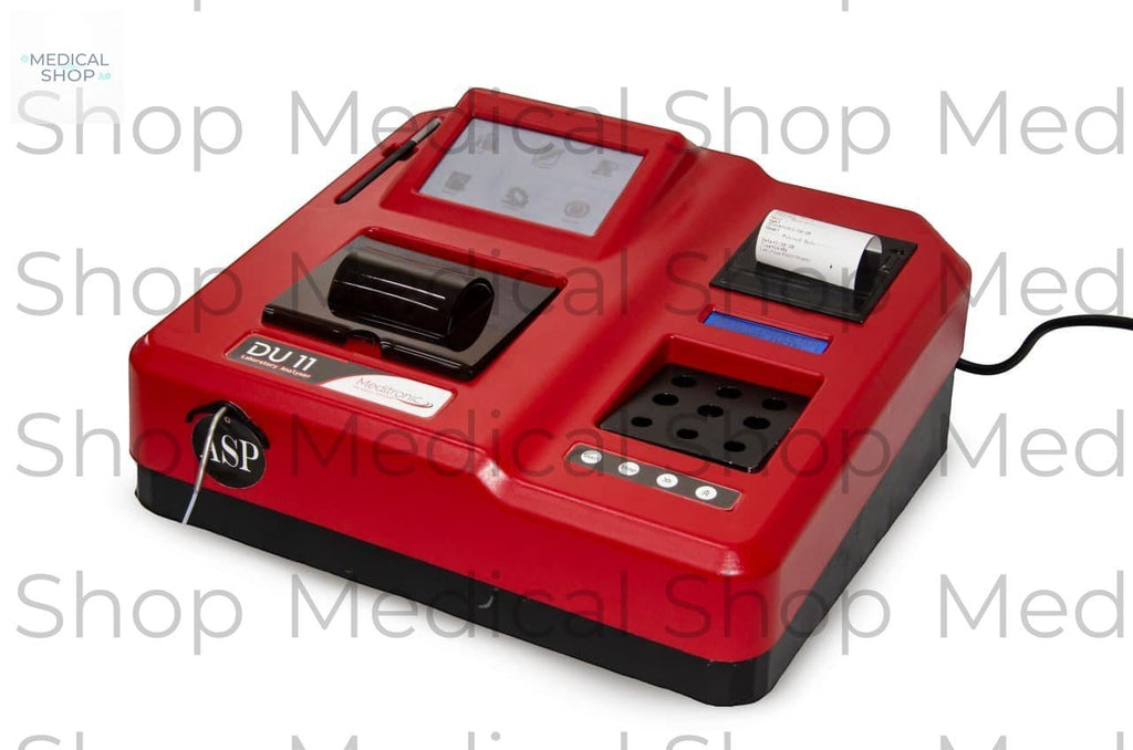 Medical store DU11 Versatile Biochemistry Analyzer with dual optical systems and LED light source.